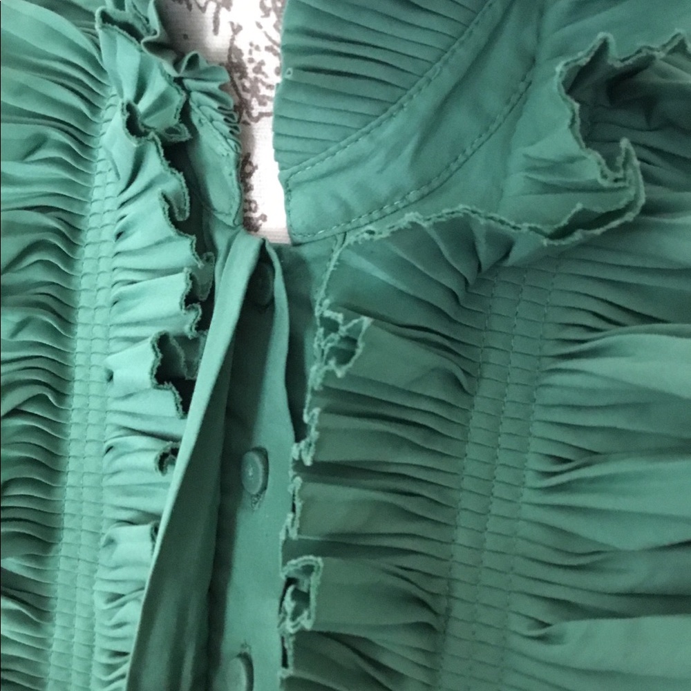 Green BCBGMaxazria dress - Picture 4 of 6
